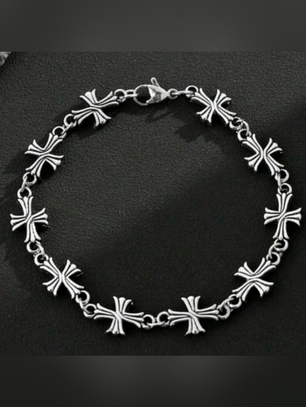Chrome Hearts Style Bracelet